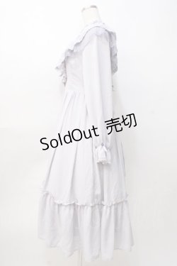 画像2: axes femme kawaii / ヴィンテージシフォンワンピース M ラベンダー Y-25-08-08-100-AX-OP-SZ-ZT477