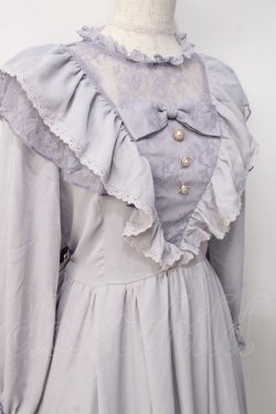 画像4: axes femme kawaii / ヴィンテージシフォンワンピース M ラベンダー Y-25-08-08-100-AX-OP-SZ-ZY