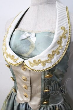 画像4: ALICE and the PIRATES / 星空の天幕と秘密のサーカス団ジャンパースカートI  グリーン Y-25-08-08-103-PA-OP-AS-ZY