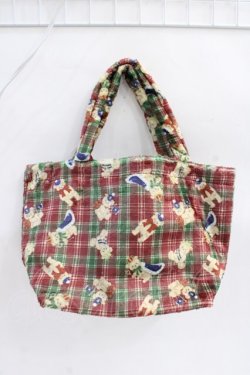 画像1: axes femme kawaii / ミニトート  ワイン Y-25-08-08-014-AX-BG-SZ-ZY