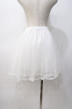 画像2: mille fille closet / ドットチュールペチパンツ   Y-25-08-08-111-LO-PA-SZ-ZY