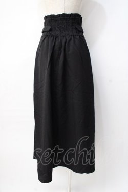 画像3: axes femme / センタージップロングスカート M 黒 Y-25-08-08-112-AX-SK-SZ-ZY