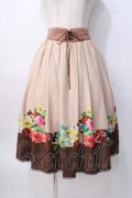 axes femme POETIQUE / ディズニー バンビ/スカート M ベージュ Y-25-08-08-115-AX-SK-SZ-ZY