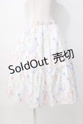 axes femme Kawaii / ファンシーマリンスカート M 白 Y-25-08-08-118-AX-SK-SZ-ZH