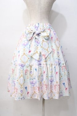 画像3: axes femme kawaii / ファンシーマリンスカート M 白 Y-25-08-08-118-AX-SK-SZ-ZY
