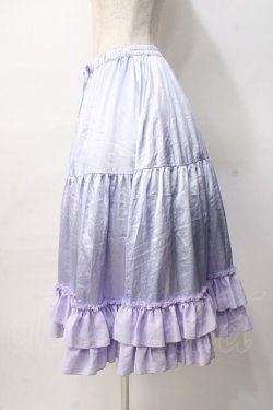 画像2: axes femme kawaii / ミディフリルペチスカート M ラベンダー Y-25-08-08-119-AX-SK-SZ-ZY
