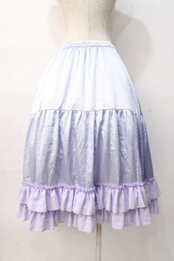 画像3: axes femme kawaii / ミディフリルペチスカート M ラベンダー Y-25-08-08-119-AX-SK-SZ-ZY