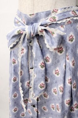 画像5: axes femme / フラワードットプリントスカート M サックス Y-25-08-08-123-AX-SK-SZ-ZY