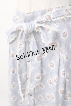 画像5: axes femme / フラワードットプリントスカート M サックス Y-25-08-08-123-AX-SK-SZ-ZI