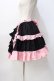 画像2: MAM MAXIMUM / リボンリボンスカート  黒×ピンク Y-25-08-08-126-GO-SK-SZ-ZY (2)