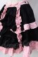画像4: MAM MAXIMUM / リボンリボンスカート  黒×ピンク Y-25-08-08-126-GO-SK-SZ-ZY (4)