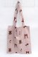 画像1: axes femme kawaii / プレゼントベアートートバッグ  ピンク Y-25-08-08-016-AX-BG-SZ-ZY (1)
