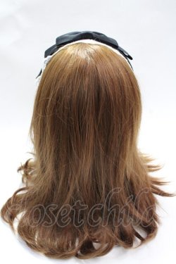 画像3: axes femme kawaii / レースリボンカチューシャ  黒 Y-25-08-08-018-AX-AC-SZ-ZY
