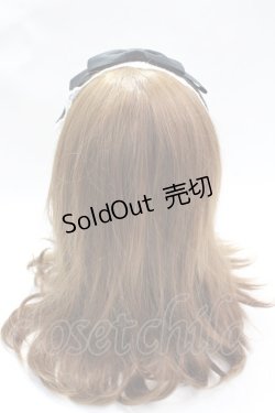 画像3: axes femme kawaii / レースリボンカチューシャ  黒 Y-25-08-08-018-AX-AC-SZ-ZY