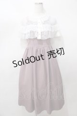 axes femme POETIQUE / レースケープ付キャミワンピース M ピンク Y-25-08-11-043-AX-OP-SZ-ZY