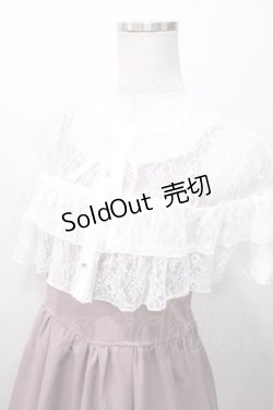 画像3: axes femme POETIQUE / レースケープ付キャミワンピース M ピンク Y-25-08-11-043-AX-OP-SZ-ZY