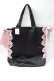 画像2: Maison de FLEUR / レースアップリボントートバッグ  黒 Y-25-08-11-005-LO-BG-SZ-ZY (2)