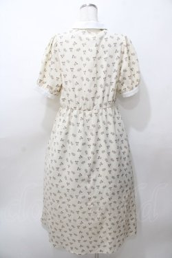 画像2: axes femme POETIQUE / ベアドットシャツ風ワンピース M 生成り Y-25-08-11-046-AX-OP-SZ-ZY