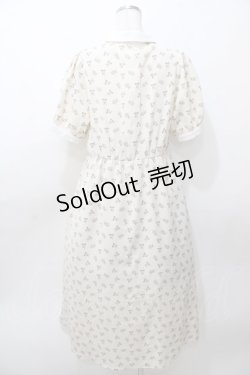 画像2: axes femme POETIQUE / ベアドットシャツ風ワンピース M 生成り Y-25-08-11-046-AX-OP-SZ-ZY