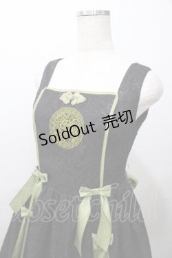 画像3: axes femme kawaii / 牡丹刺繍チャイナジャンスカ M 黒 Y-25-08-11-050-AX-OP-SZ-ZY