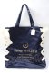 画像1: Maison de FLEUR / レースアップリボントートバッグ  紺 Y-25-08-11-006-LO-BG-SZ-ZY (1)