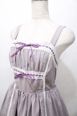 画像3: axes femme kawaii / リナズジャンパースカート  ラベンダー Y-25-08-11-053-AX-OP-SZ-ZY