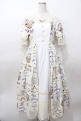 axes femme kawaii / 10thアニバーサリーワンピース M 生成り Y-25-08-11-055-AX-OP-SZ-ZY