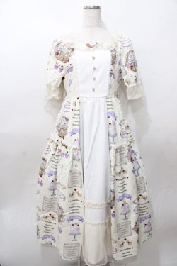 画像1: axes femme kawaii / 10thアニバーサリーワンピース M 生成り Y-25-08-11-055-AX-OP-SZ-ZY