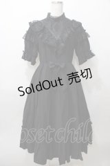 axes femme kawaii / ヴィンテージドールワンピース M 黒 Y-25-08-11-058-AX-OP-SZ-ZY