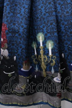 画像4: axes femme kawaii / 猫会ワンピース M 紺 Y-25-08-11-059-AX-OP-SZ-ZY