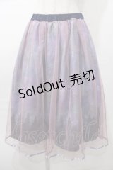 axes femme POETIQUE / ミルキーウェイフレアスカート M ピンク Y-25-08-11-068-AX-SK-SZ-ZY