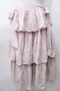 axes femme kawaii / コットンレーススカート  ピンク Y-25-08-11-080-AX-SK-SZ-ZY