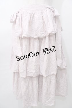 画像1: axes femme kawaii / コットンレーススカート  ピンク Y-25-08-11-080-AX-SK-SZ-ZH