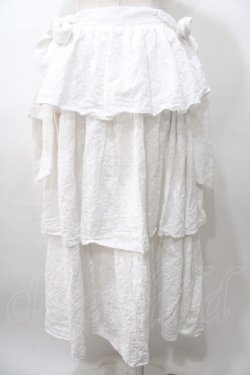 画像2: axes femme kawaii / コットンレーススカート  白 Y-25-08-11-081-AX-SK-SZ-ZY