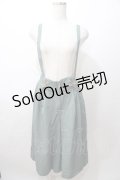 axes femme / サス付きハーフワイドパンツ  グリーン Y-25-08-11-084-AX-PA-SZ-ZY