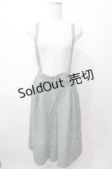 axes femme / サス付きハーフワイドパンツ  グリーン Y-25-08-11-084-AX-PA-SZ-ZY