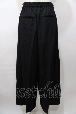 画像2: axes femme / モチーフレースワイドパンツ F 黒 Y-25-08-11-086-AX-PA-SZ-ZY