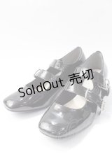axes femme POETIQUE / ビジューバックルパンプス M 黒 Y-25-08-11-009-AX-SH-SZ-ZY