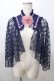 画像1: axes femme kawaii / ブルーミングレースケープ M 紺 Y-25-08-11-018-AX-JA-SZ-ZY (1)