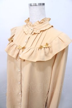 画像3: axes femme kawaii / プティリボンブラウス M イエロー Y-25-08-11-025-AX-BL-SZ-ZY