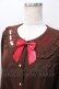 画像3: axes femme kawaii / お菓子刺繍ブラウス M 茶 Y-25-08-11-026-AX-BL-SZ-ZY (3)
