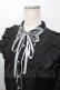 画像3: axes femme POETIQUE / バタフライ刺繍襟ブラウス M 黒 Y-25-08-11-028-AX-BL-SZ-ZY (3)