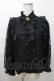 画像1: axes femme kawaii / クラシカルレーシーブラウス M 黒 Y-25-08-11-029-AX-BL-SZ-ZY (1)