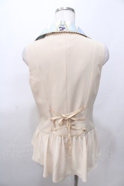 画像2: axes femme kawaii / ダイヤ柄ベスト M サックス Y-25-08-11-033-AX-TO-SZ-ZY