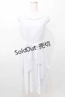 画像1: axes femme / レースフィッシュテールドレス  ラベンダー Y-25-08-11-034-AX-OP-SZ-ZY
