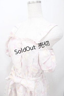 画像3: LIZ LISA / 水彩花柄ワンピース 0 ピンク Y-25-08-13-034-LO-OP-SZ-ZT155