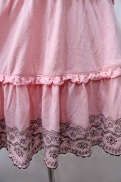 画像4: LIZ LISA / 裾刺繍オフショルチュニック 0 ピンク Y-25-08-13-036-LO-OP-SZ-ZY