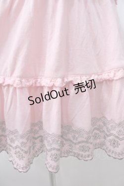 画像4: LIZ LISA / 裾刺繍オフショルチュニック 0 ピンク Y-25-08-13-036-LO-OP-SZ-ZI