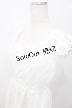 画像3: LIZ LISA / チュール×コットンロングワンピース 0 白 Y-25-08-13-040-LO-OP-SZ-ZY