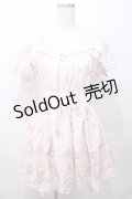 LIZ LISA / LIZ LISA×My Melodyコスメ柄ワンピース 0 ピンク Y-25-08-13-046-LO-OP-SZ-ZY